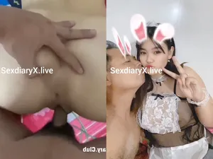 Anh xã đi làm xa, vợ yêu ở nhà mây mưa với trai