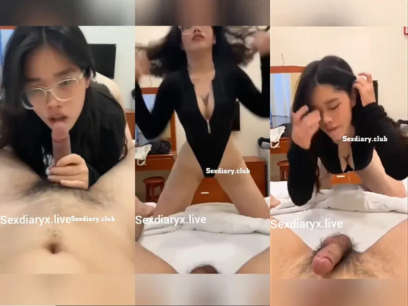 Em rau vú ngon kính cận liếm cò điêu luyện